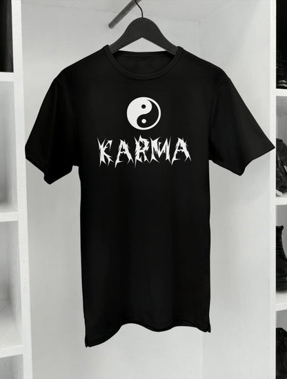 Men's KARMA Yin–Yang T-Shirt – Spiritual Balance & Energy Graphic Tee